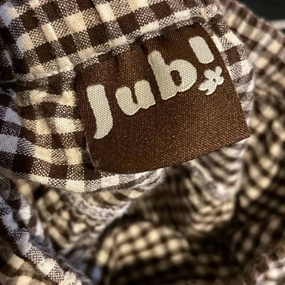 Jubi Soren Skirt in Chocolate Check - Picture 4 of 4